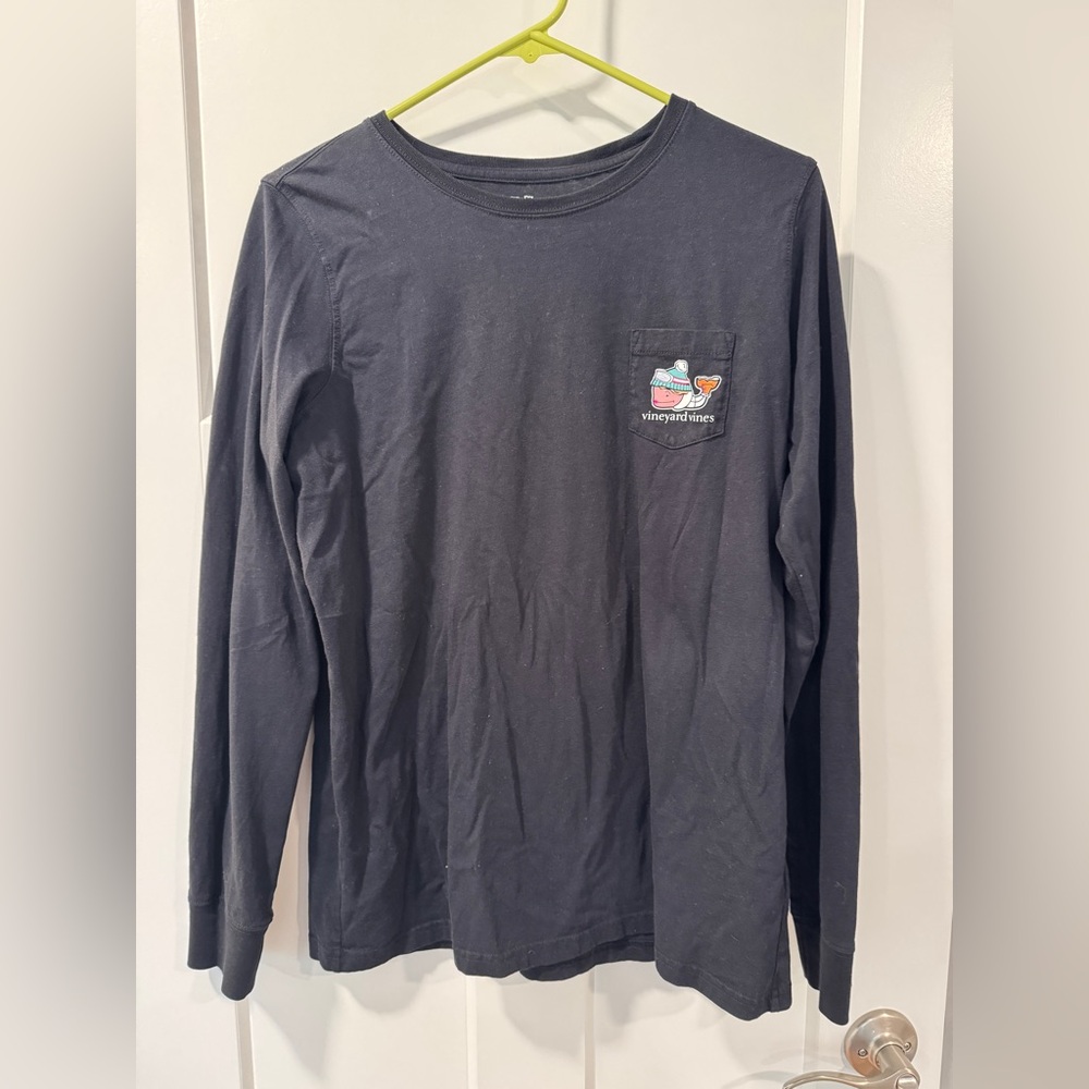 Vineyard Vines Women’s Black Long Sleeve Shirt